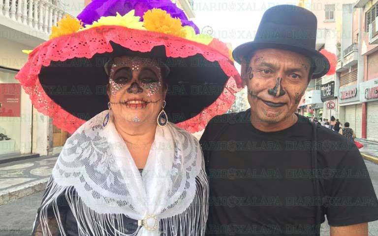 Gran participación en el desfile de Catrinas en Veracruz como parte de las  celebraciones por el Día de Muertos o Todos Santos - Diario de Xalapa |  Noticias Locales, Policiacas, sobre México,